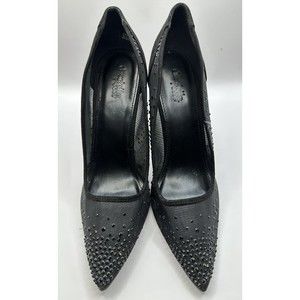 Charlotte Russe Black Woman Rhinestones Shoes,Size 10